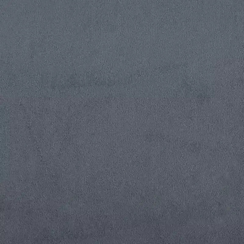 Fauteuil gris foncé 24,4x31,1x31,1 Velours - Gris foncé