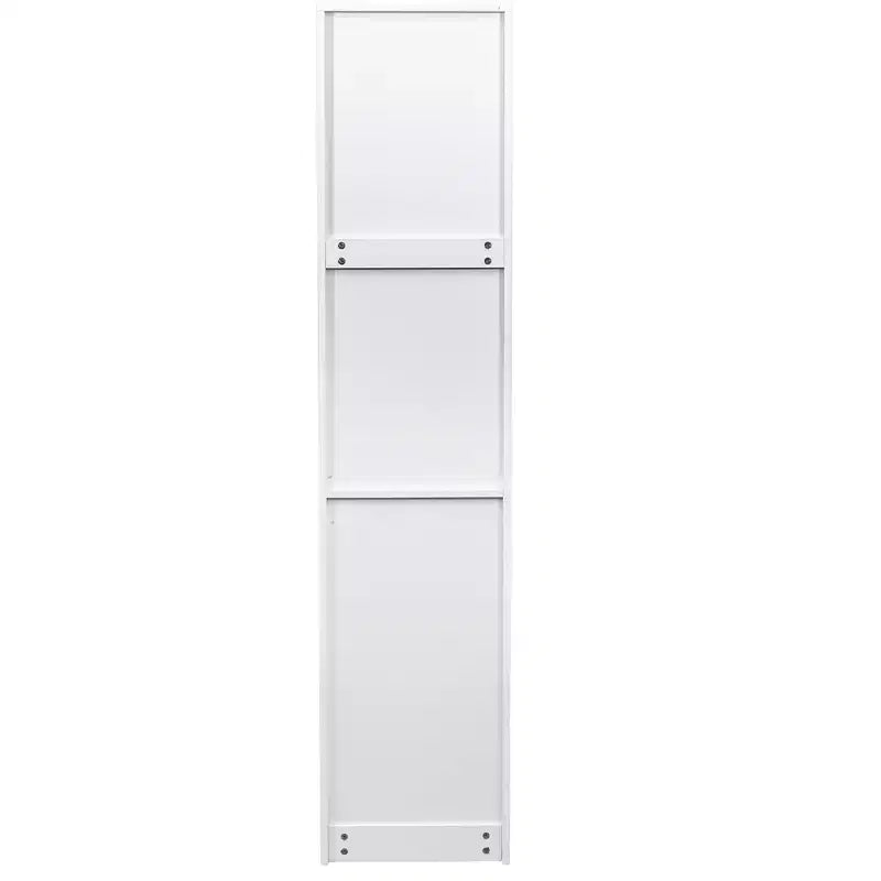 Meuble de rangement pour garde-manger en bois blanc de 40 cm avec tiroirs