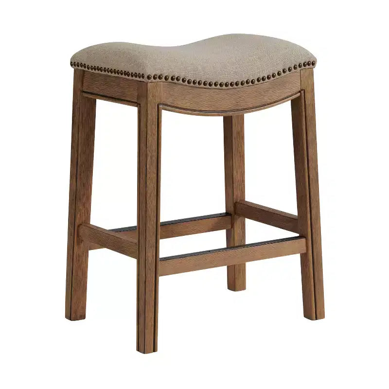 Williston Couner Height Stool w/Nail Heads