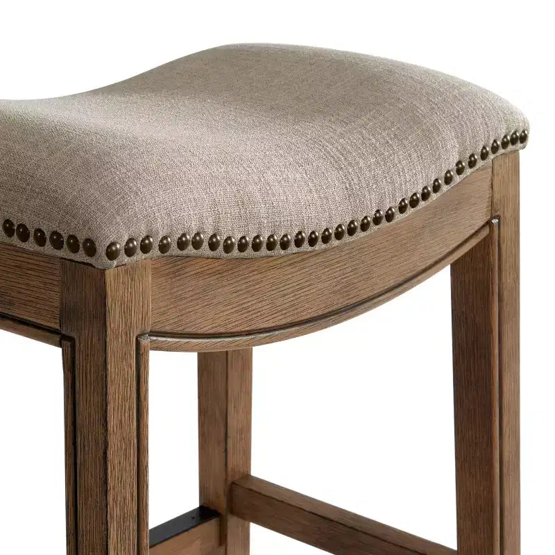 Williston Couner Height Stool w/Nail Heads