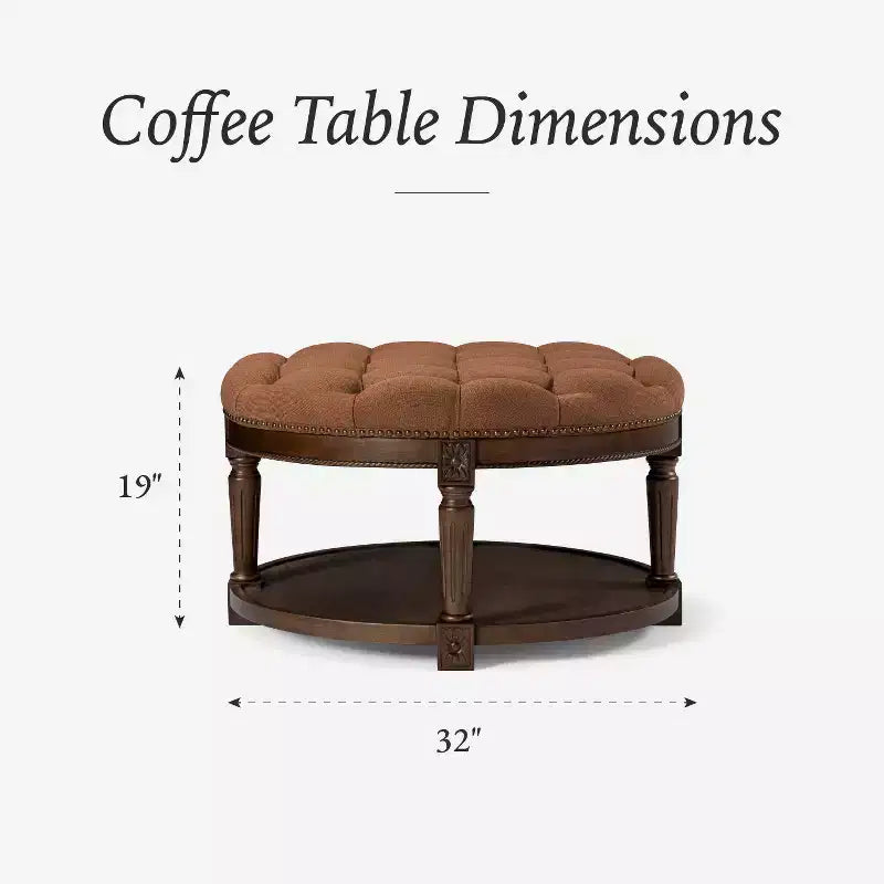 Table basse ronde Mesa