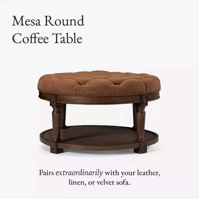 Table basse ronde Mesa