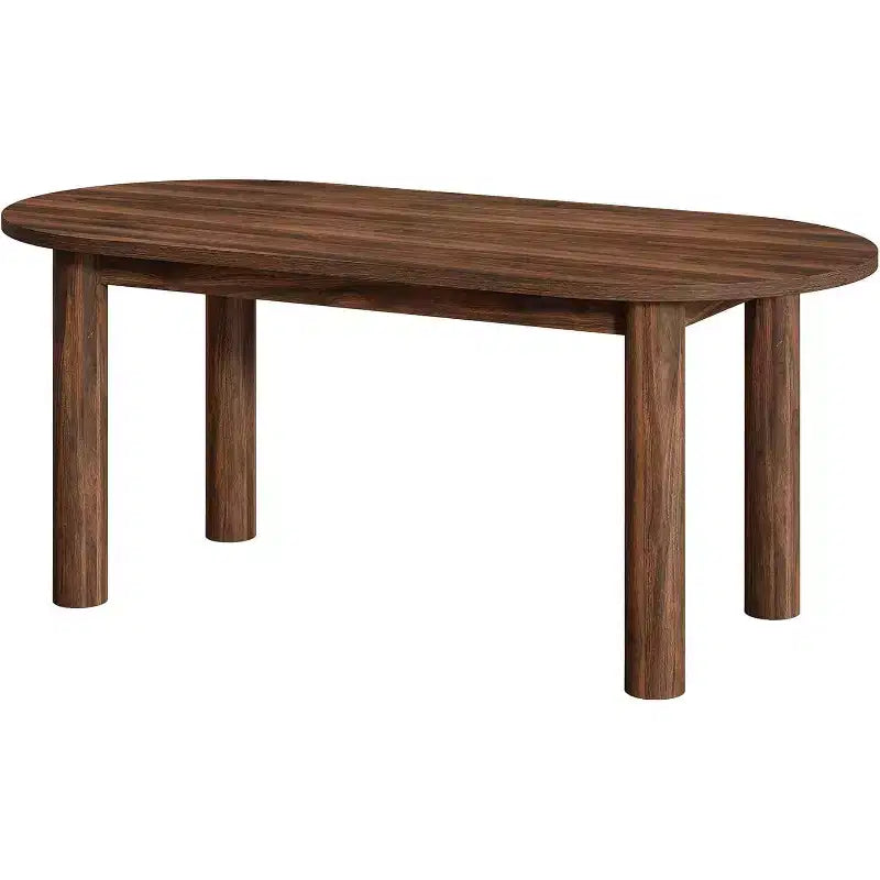 Lantine 63 Executive Desk, Wooden Computer Desk, Large Study Writing Table Business Furniture Workstation for Home Office