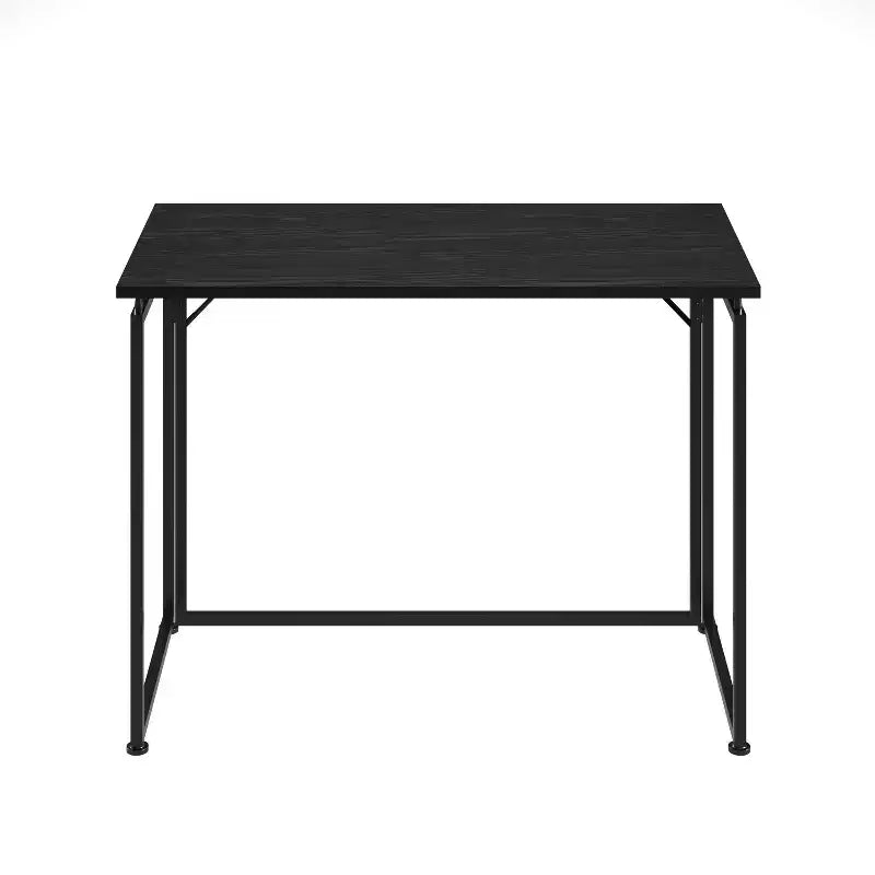 39IN Space-Saving Computer Desk, Home Office Desks with Metal Legs, Standing Desk for Living Room, Reading Room, Study