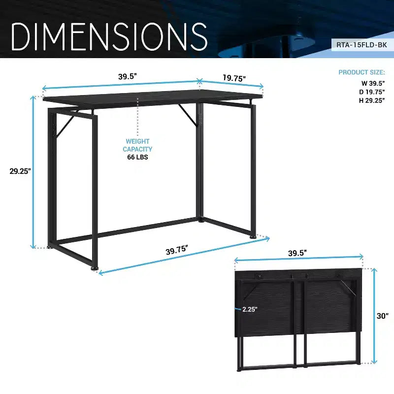 Bureau informatique peu encombrant de 99 cm, bureaux de télétravail avec pieds en métal, bureau debout pour salon, salle de lecture, bureau d'étude