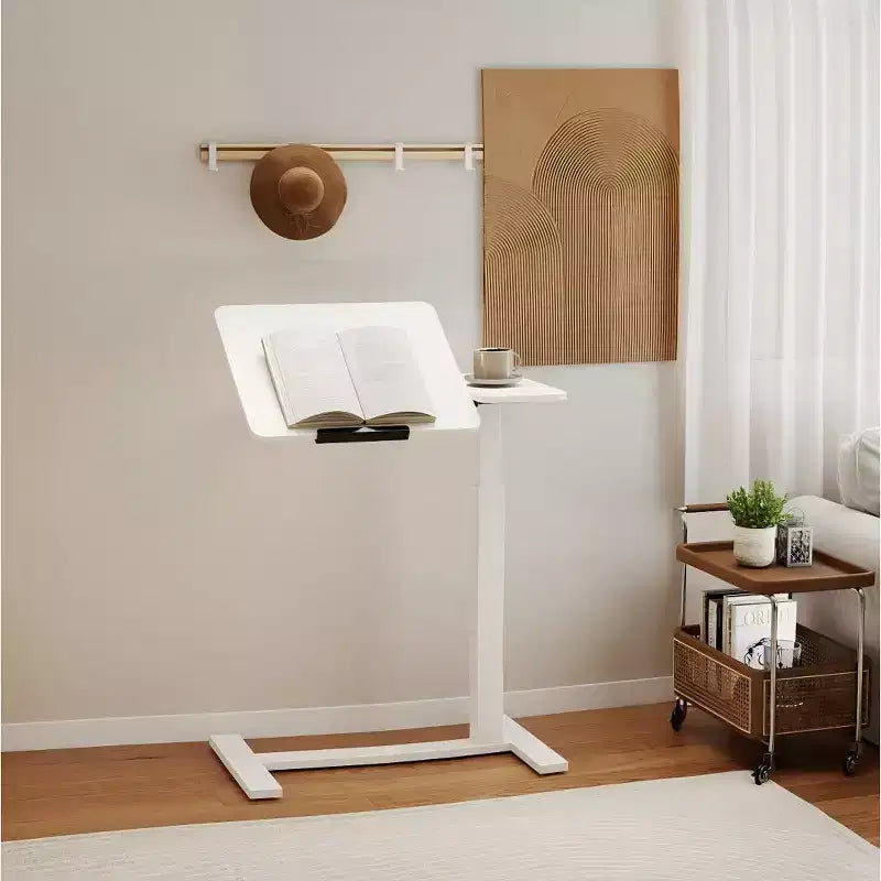 Mobile Rolling Nightstand for Bedroom Living Room