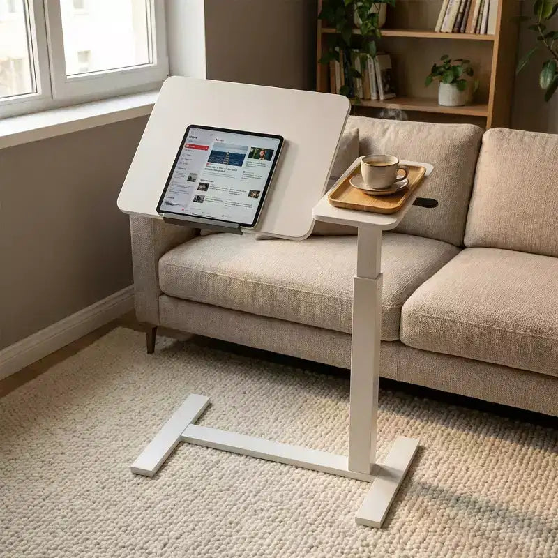 Mobile Rolling Nightstand for Bedroom Living Room