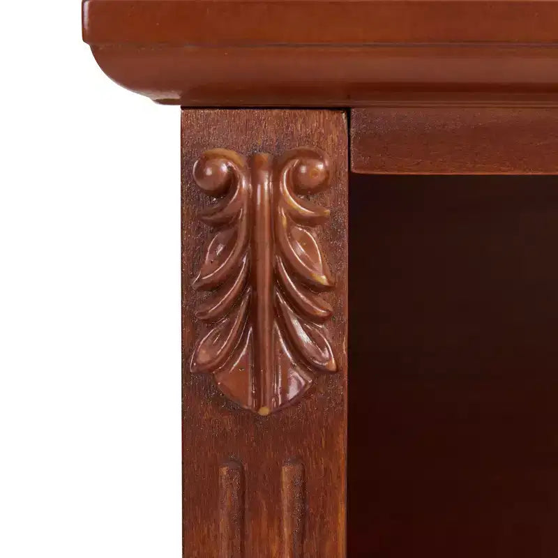 Espace Ouvert et 2 Tables de Chevet Rustiques à 2 Tiroirs pour Chambre Salon
