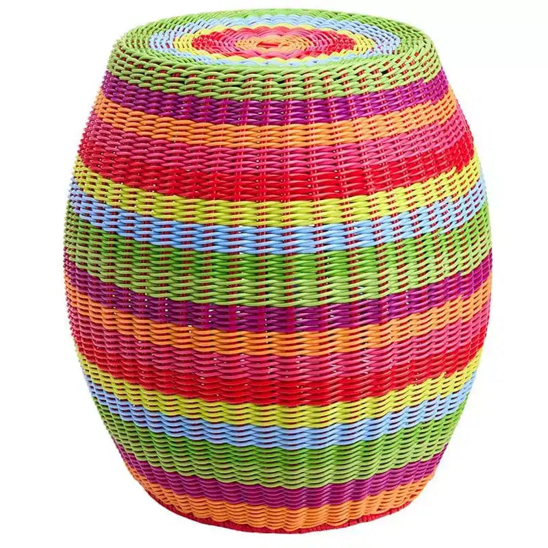 Table d'appoint en rotin éclatant The Lakeside Collection -