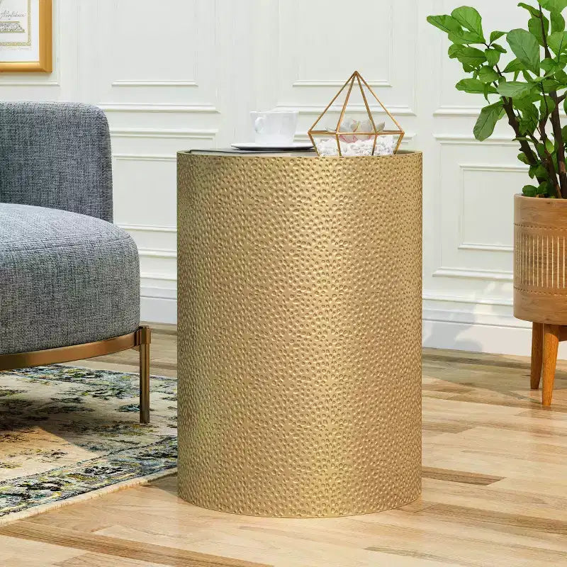 Table d'appoint ronde moderne